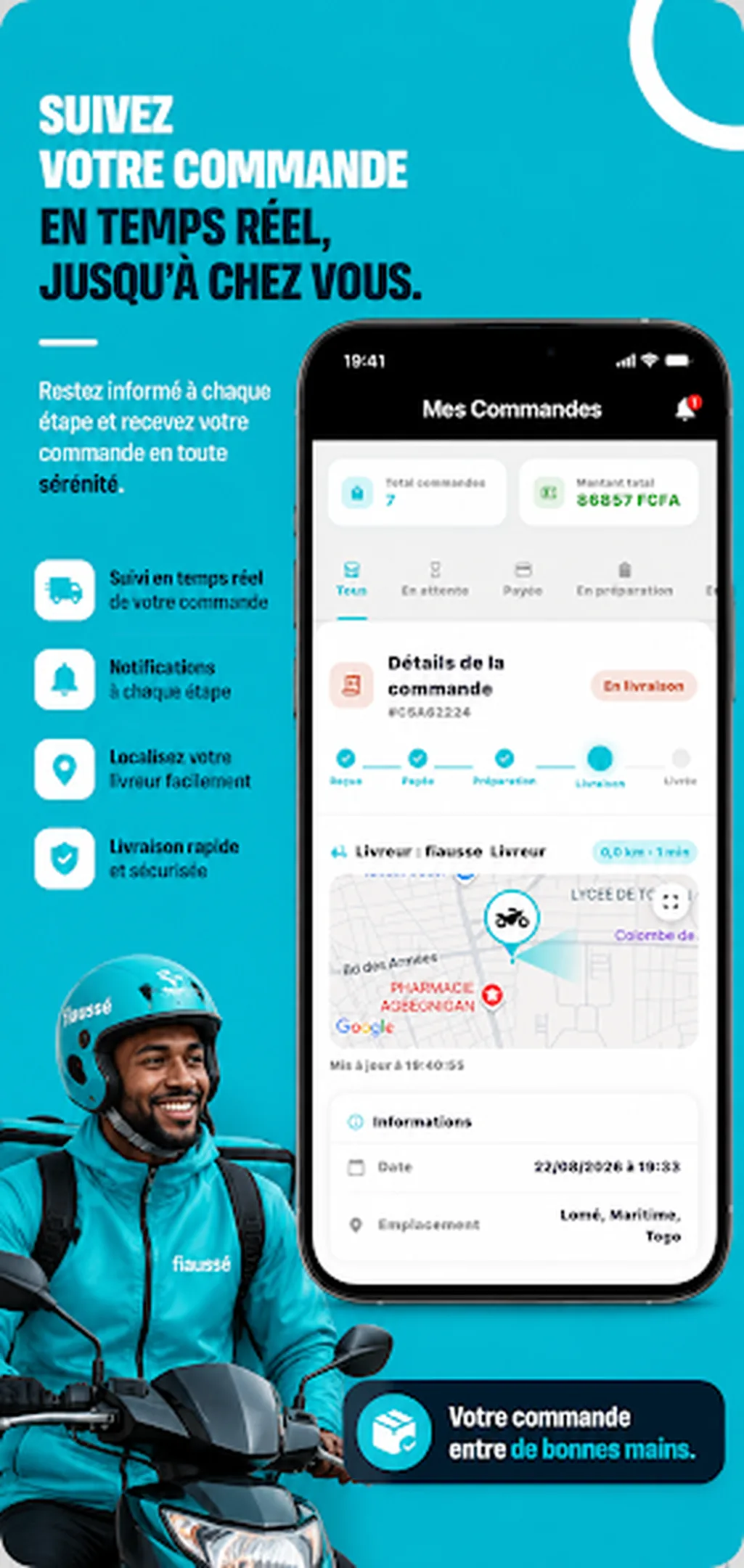 Suivi de commande