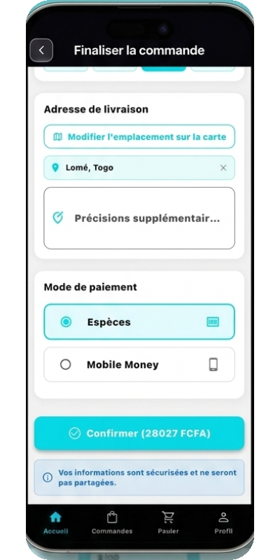 Mode de paiement